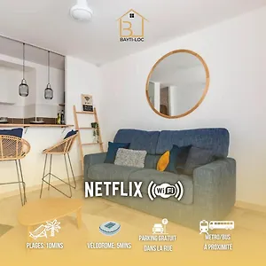 L'escupade Bayti-loc Timone Proche Velodrome Et Plages Appartement Marseille